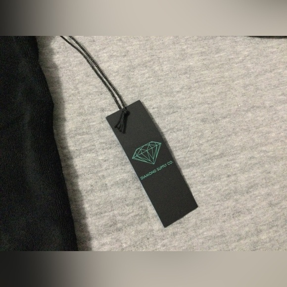 Diamond Supply Co Womens Black Teardrop Hoodie Size S - Picture 5 of 9